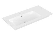 Раковина Villeroy & Boch Venticello 100х50 см чаша ліворуч санітарна кераміка альпійський білий 4134L101