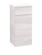 Шкафчик для ванной Villeroy & Boch Venticello 40,4х37,2 см петли слева ДСП/МДФ белое дерево/ручка алюминий белый A95002E8