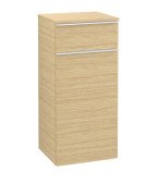 Шкафчик для ванной Villeroy & Boch Venticello 40,4х37,2 см петли слева ДСП северный дуб/ручка алюминий белый A95002VJ