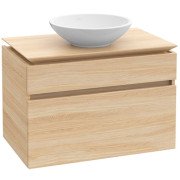 Тумба під раковину Villeroy&Boch Legato 100х55 см ДСП друкарський в'яз B57200PN