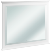 Зеркало в ванную комнату Villeroy & Boch Hommage 68,5х74 см массив дерева белый матовый лак 85652100