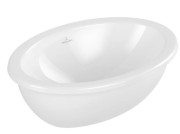 Раковина Villeroy & Boch Loop & Friends 43х28 см з переливом TitanCeram білий альпійський 4A530001