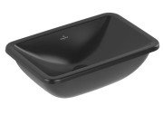 Раковина Villeroy&Boch Loop&Friends 45х28 см без переливу TitanCeram CeramicPlus Ebony (чорний матовий) 4A5601S5