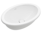 Раковина Villeroy & Boch Loop & Friends 66х47 см без перелива TitanCeram альпийский белый 4A630101