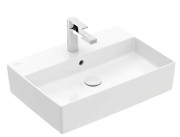 Раковина Villeroy & Boch Memento 2.0 60х42 см с переливом TitanCeram CeramicPlus альпийский белый 4A0760R1