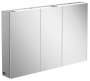 Шафка для ванної Villeroy & Boch My View Now 120,7x74,6 см з підсвічуванням алюміній/дзеркало A4401200