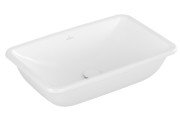 Раковина Villeroy & Boch Loop & Friends 61,5х38 см без перелива TitanCeram CeramicPlus каменный белый 4A5801RW