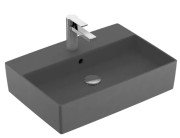Раковина Villeroy & Boch Memento 2.0 60х42 см з переливом TitanCeram CeramicPlus графіт 4A0760i4