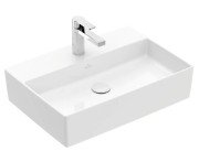 Раковина Villeroy & Boch Memento 2.0 60х42 см без переливу TitanCeram CeramicPlus кам'яний білий 4A0761RW