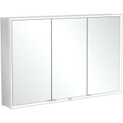 Шафка для ванної Villeroy & Boch My View Now 120x75 см з підсвічуванням алюміній/дзеркало A4581200