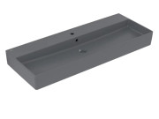 Раковина Villeroy & Boch Memento 2.0 120х47 см з переливом TitanCeram CeramicPlus графіт 4A22C5I4