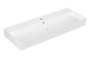 Раковина Villeroy & Boch Memento 2.0 120х47 см з переливом TitanCeram CeramicPlus альпійський білий 4A22C5R1