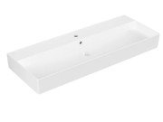 Раковина Villeroy & Boch Memento 2.0 120х47 см з переливом TitanCeram CeramicPlus кам'яний білий 4A22C5RW
