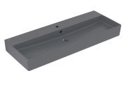 Раковина Villeroy & Boch Memento 2.0 120х47 см з переливом TitanCeram CeramicPlus графіт 4A22C5I4