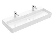 Раковина Villeroy & Boch Memento 2.0 120х47 см с переливом TitanCeram альпийский белый 4A22C401