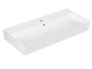 Раковина Villeroy & Boch Memento 2.0 100х47 см з переливом TitanCeram CeramicPlus кам'яний білий 4A22A5RW