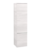 Пенал Villeroy & Boch Venticello 40,4 х37,2х154,6 см петлі зліва ДСП/МДФ біле дерево/ручка хром A95101E8