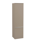 Пенал Villeroy & Boch Venticello 40,4х37,2х154,6 см петли слева ДСП трюфель серый/ручка хром A95101VG