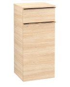 Шафка для ванної Villeroy & Boch Venticello 40,4х37,2 см петлі праворуч ДСП в'яз друкарський/ручка мідь A95015PN