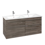 Тумба под раковину Villeroy & Boch Venticello 125,3х50,2 см ДСП каменный дуб/ручка хром A93001RK
