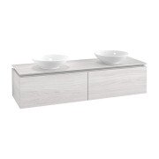 Тумба под раковину Villeroy & Boch Legato 160х38 см ДСП белое дерево B59900E8