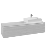 Тумба під раковину Villeroy & Boch Legato 160х38 см ДСП біле дерево B67400E8