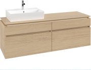 Тумба под раковину Villeroy & Boch Legato 160х55 см ДСП северный дуб B67300VJ