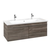 Тумба под раковину Villeroy & Boch Venticello 115,3х50,2 см ДСП каменный дуб/ручка хром A93801RK
