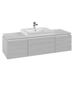 Тумба під раковину Villeroy & Boch Legato 140х38 см ДСП біле дерево B68400E8