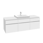 Тумба под раковину Villeroy & Boch Legato 140х55 см ДСП белый матовый B68500MS