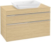 Тумба під раковину Villeroy & Boch Venticello 95,7х50,2 см ДСП північний дуб/ручка хром A94101VJ