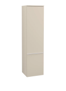 Пенал Villeroy & Boch Venticello 40,4х37,2х154,6 см петлі праворуч ДСП м'який сірий/ручка алюміній білий A95112VK