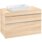 Тумба под раковину Villeroy & Boch Venticello 95,7х50,2 см ДСП вяз печатный/ручка хром A94201PN