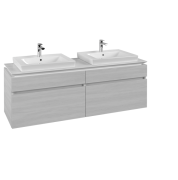 Тумба под раковину Villeroy & Boch Legato 160х55 см ДСП белое дерево B69300E8