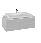 Тумба под раковину Villeroy & Boch Legato 100х38 см ДСП белое дерево B69400E8