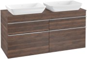 Тумба под раковину Villeroy & Boch Venticello 125,7х50,2 см ДСП дуб аризона/ручка хром A94401VH