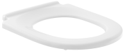 Сидіння без кришки для унітазу Villeroy&Boch ViCare AntiBac дюроспласт альпійський білий 9M9761T1