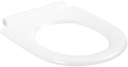 Сиденье без крышки для унитаза Villeroy & Boch ViCare дюроспласт альпийский белый 9M716101