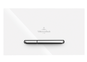 Кнопка смыва для унитаза Villeroy & Boch ViConnect 300S пластик белый матовый 922169N5