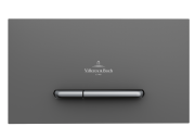 Кнопка смыва для унитаза Villeroy & Boch ViConnect 300S пластик антрацит матовый 922169D8