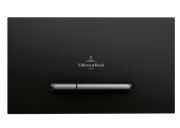 Кнопка змиву для унітазу Villeroy & Boch ViConnect 300S пластик чорний матовий 922169AN