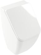 Пісуар підвісний Villeroy & Boch Venticello 28,5х32 см з отворами для кришки санітарна кераміка CeramicPlus білий альпійський 5504R1R1
