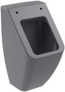 Пісуар підвісний Villeroy & Boch Venticello 28,5х32 см з отворами для кришки санітарна кераміка CeramicPlus графіт 5504R1i4