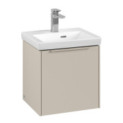 Тумба під раковину Villeroy & Boch Subway 3.0 42,3х42,9 см ДСП/алюміній сірий кашемір/монохром C58102VN