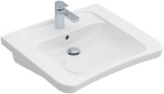 Раковина Villeroy & Boch ViCare 65х55 см з переливом санітарна кераміка CeramicPlus білий альпійський 517867R1