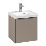 Тумба под раковину Villeroy & Boch Subway 3.0 42,3х42,9 см ДСП/алюминий тауп C58200VM