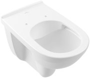 Унитаз подвесной Villeroy & Boch ViCare 36х59,5 см санитарная керамика CeramicPlus альпийский белый 4695R0R1