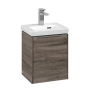 Тумба під раковину Villeroy & Boch Subway 3.0 35,1х42,9 см ДСП/алюміній кам'яний дуб C58300RK