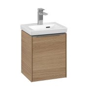 Тумба под раковину Villeroy & Boch Subway 3.0 35,1х42,9 см ДСП/алюминий дуб северный C58300VJ
