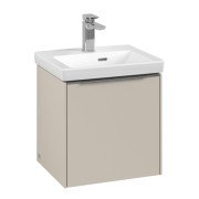 Тумба под раковину Villeroy & Boch Subway 3.0 42,3х42,9 см ДСП/алюминий серый кашемир C58200VN